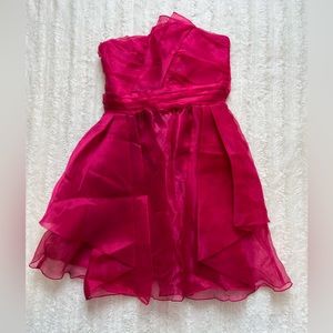 Ruby Rox Pink Strapless dress sz 9